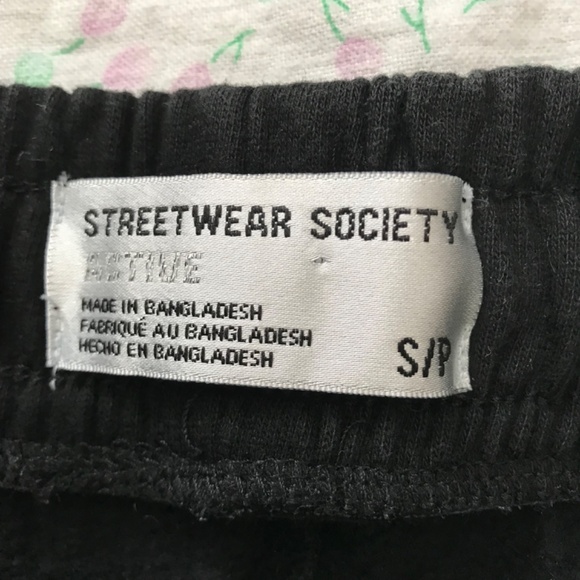 Streetwear Society Active Cotton Blend Athletic Dolphin Shorts S Black - Picture 11 of 15